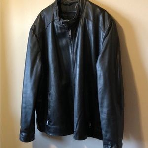 Men’s Black Leather Jacket